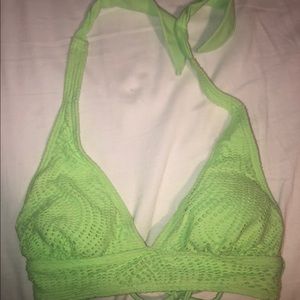 Lime green bikini